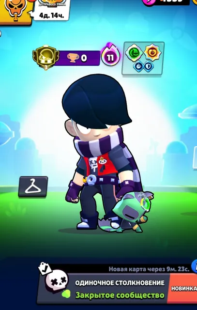 【🧊THIRD PRIME🧊】【🧊EDGAR AT 3000🧊】【🧊TITLE “EZI”🧊】【🧊3000🧊】【🧊THIRD PRIME🧊】, trophies 3000, brawlers 10, primes 3