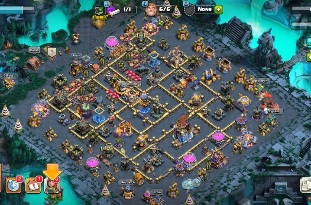 🔥 TH18 FULL 100% 👑 100/103/85/76/50/10 🏆 STUDENTS | 🎨 SKINS AND DECORATIONS 💙 REBINDING ❤️, 18 TH Native Village, 10 TH Builder
