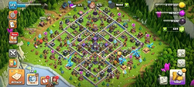 💥 60% Discount Shop × 👑 TH15 | 🦸 Heroes 55-56-44-30-20 | 🛡️ Decent Defense & Lab & Walls, 15 TH Родной Деревни, 6 TH Строителя