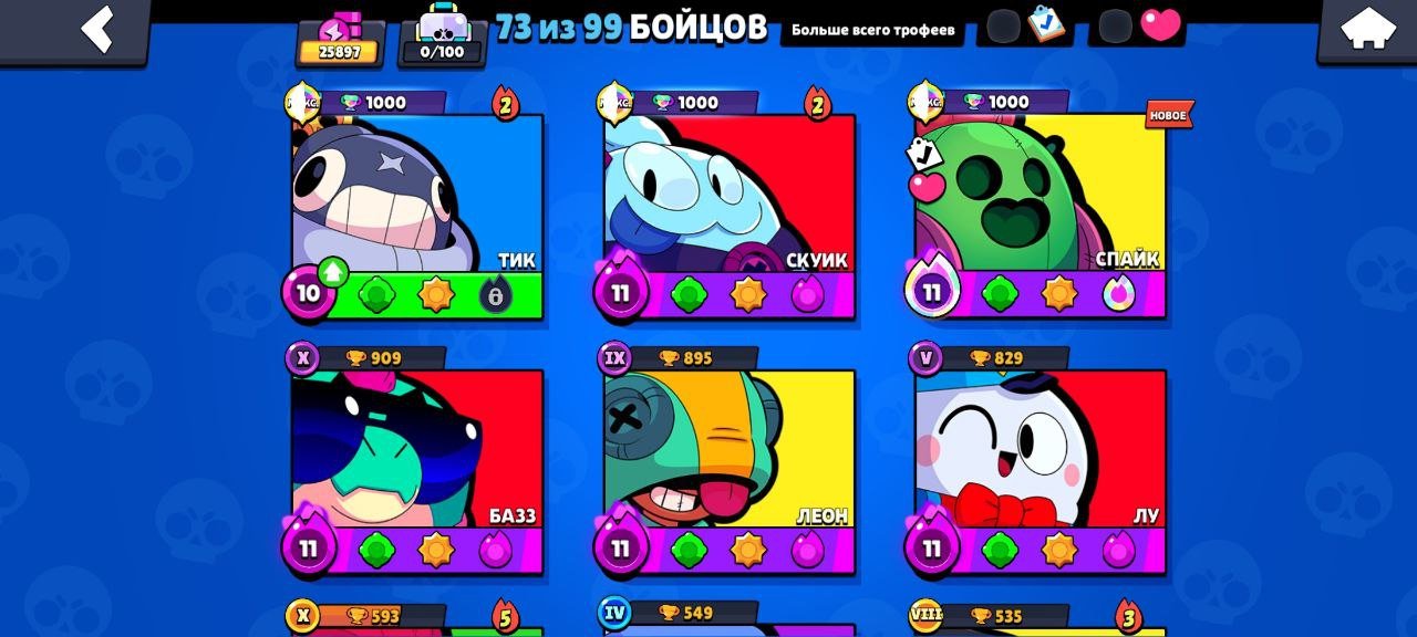 🔥 YOUR ACCOUNT | with email 🔥🖤 +Brawl Stars Account🖤, trophies 25897, brawlers 73