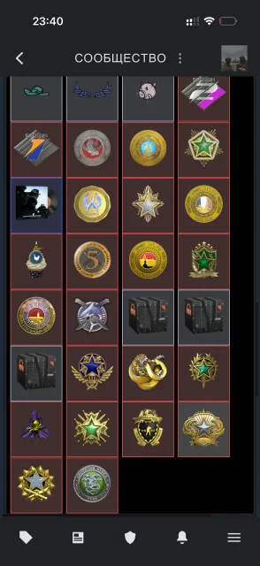 ⚡️PERSONAL ACCOUNT 100 LEVEL STEAM, MEDALS, Sale, With inventory, Has PRIME, 30000 CS Rating, Competitive