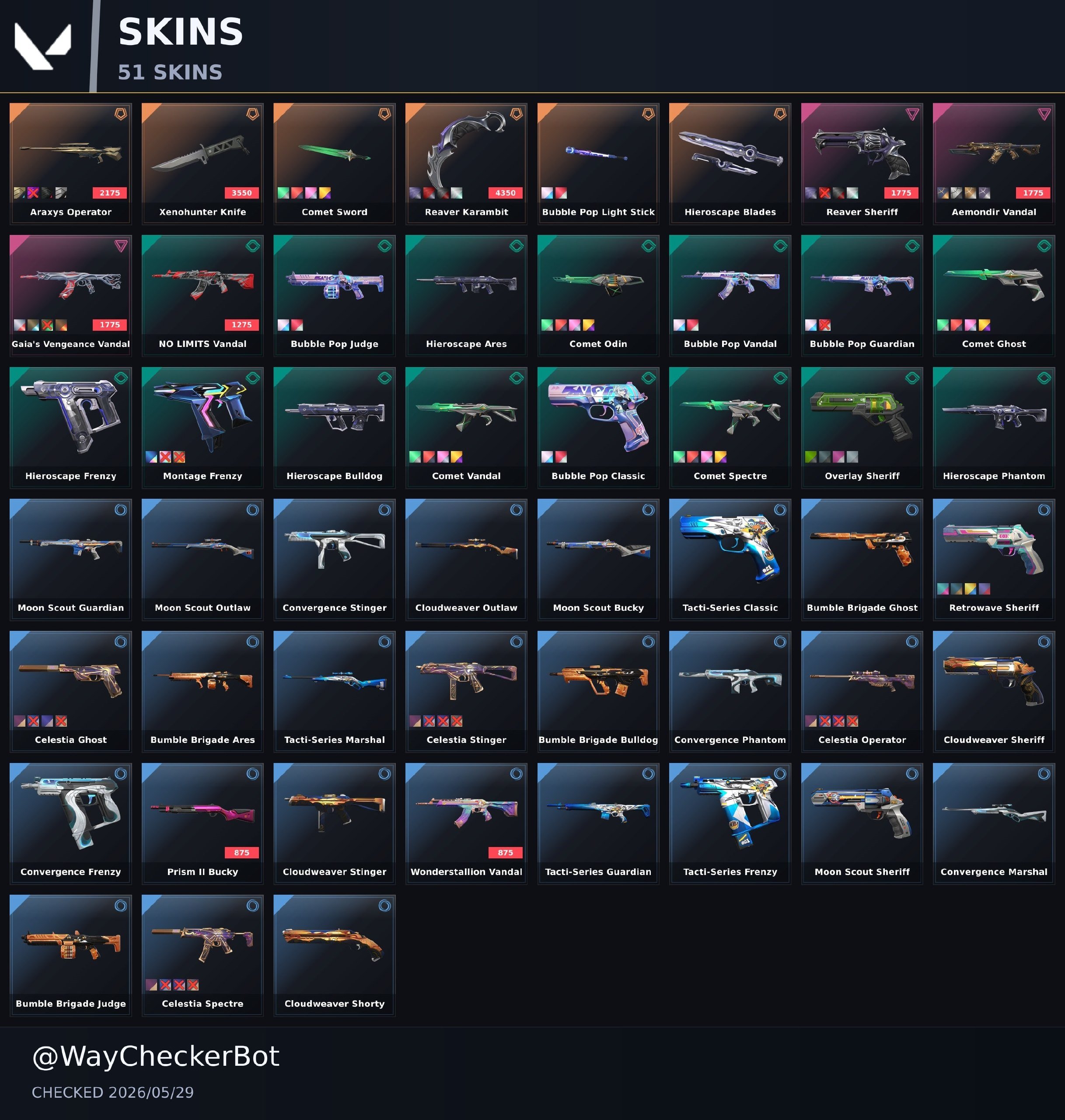 🔥 VALORANT EU Ascendant 1 | LVL 151 | 5 Knives 🔪 | Inventory 18,425 VP 💎 | 51 Skins, Sale, Ascendant 1, Agents: 29, Skins: 51