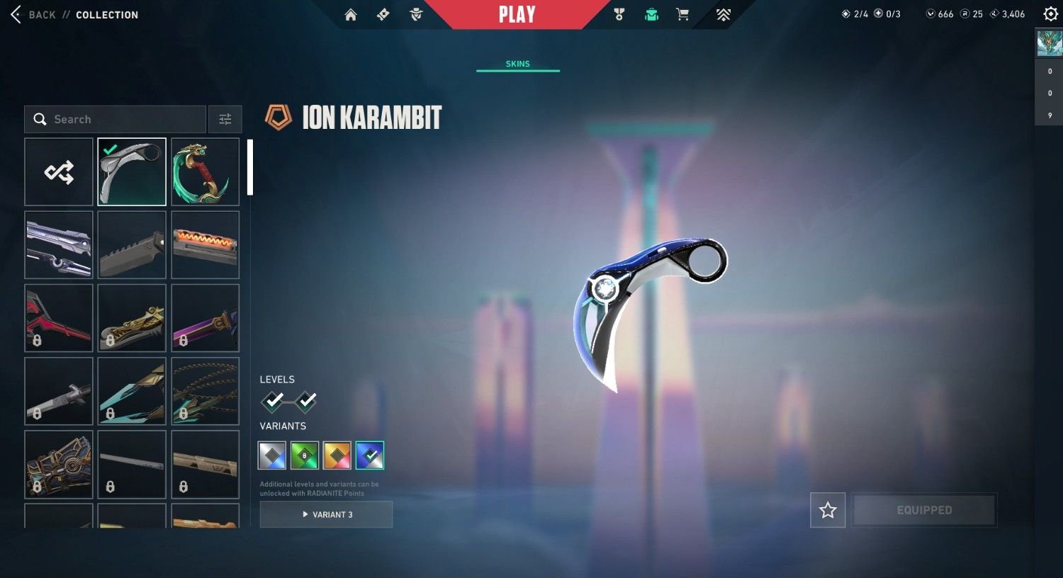 44 Skins • 🔥 Ion Karambit • ⚔️ Imperium Set • 👑 Ruination Phantom & More • 📧 Changeable Email, Sale, Platinum 3, Agents: 23, Skins: 44