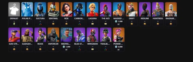 🔥 EXCLUSIVE TWITCH PRIME (TRAILBLAZER) + DRIFT + ROX | 2018 YEAR | HOGWARTS LEGACY ⚡, Sale, skins 22