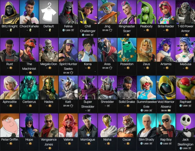 49 skins | many rare skins and emotions | 3 BP were purchased | mail change, Sale, skins 49