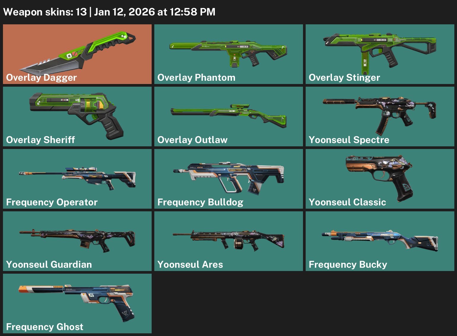 ⟨⟨ 𝗩𝗮𝗹𝗼𝗿𝗮𝗻𝘁 | 13 SKINS ⟩⟩💦💎⟨⟨ Overlay Knife + 6 AGENTS⟩⟩💎🌌FULL ACCESS🌌, Sale, Ranked unlocked, Agents: 6, Skins: 13