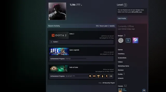 🖤💜 6088MMR⬜MAINPOOL 💜🖤FULL GUARANTEE💜🖤, Sale, 6088 MMR, 10600 behavior score, 8200 friendliness, 1700 matches, 1861 hours