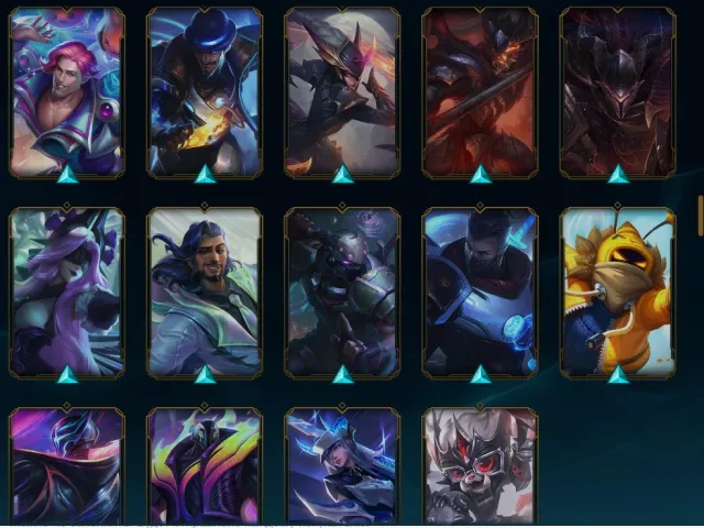 Selling account, Sale, level 464, champions 173, skins 131, Gold