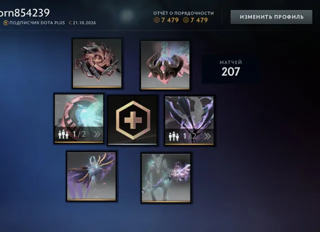 🔥⚡🎁RECRUIT 238MMR🔥⚡🎁MAINPOOL🔥⚡🎁IMMORTALS🔥⚡🎁DOTA PLUS🔥⚡🎁7479 ORDERLINESS🔥⚡🎁, Sale, 238 MMR, 7479 orderliness, 7479 politeness, 207 matches, 161 hours