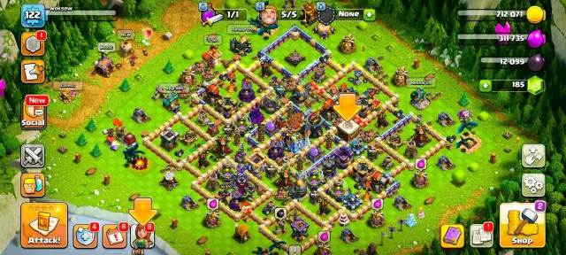 TH 18 🧩ПЕРЕВОД ПОЧТЫ ПОКУПАТЕЛЯ🧩ЛУЧШИЕ СТЕНЫ И ЗАЩИТА ВСЕ ХОРОШО🧩ГЕРОЙ: 52/30/34/20/20 [БЫСТРАЯ ДОСТАВКА], 18 TH Родной Деревни, 8 TH Строителя