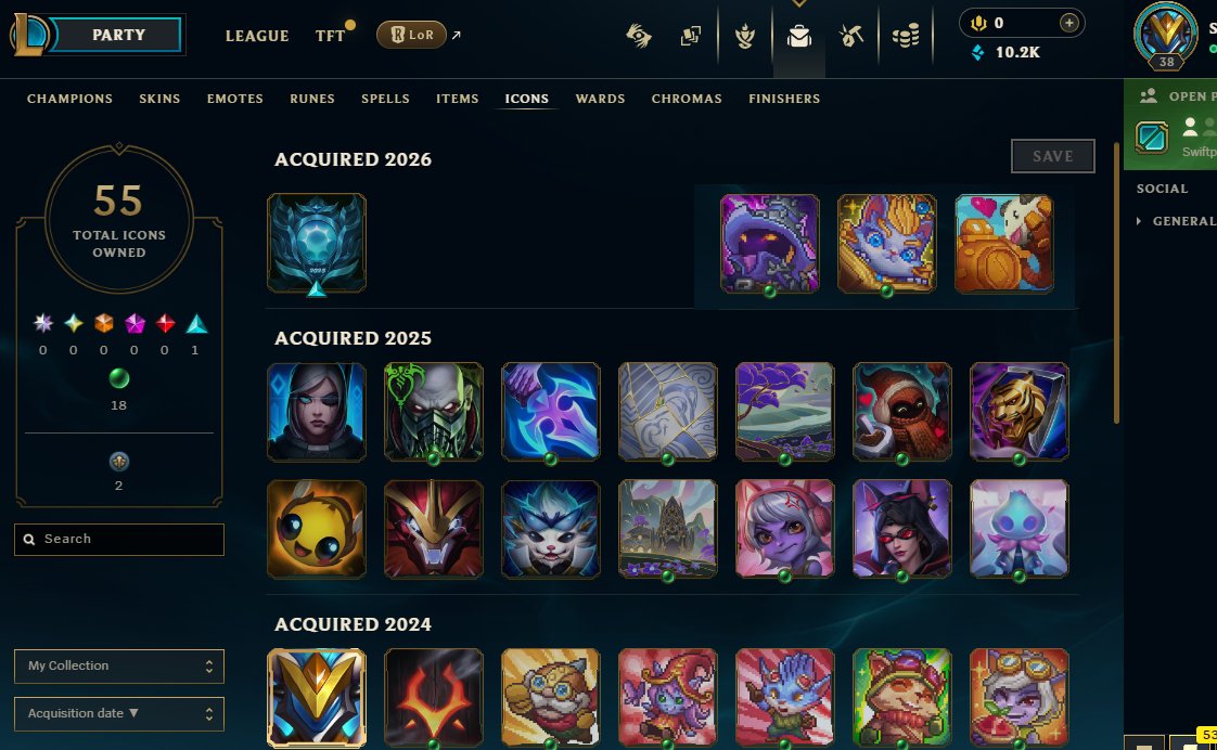 ♨️HandLeveled丨Ranked Ready ♨️Lv:38 ♨️GOLD♨️10K BE♨️HONOR 5 ♨️, Sale, level 38, champions 65, skins 10, Gold