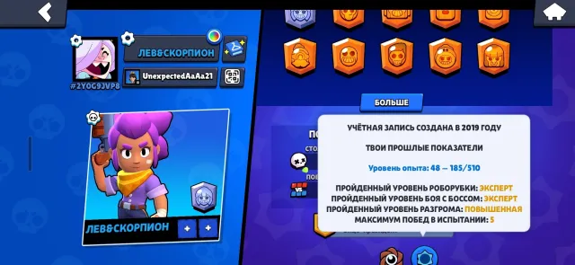 💜 2019 | 23/11 POWER ⚛️ | 31 HYPERS ☂️ | OLD ACCOUNT👑 | NAME CHANGE + SS ID | PALADIN VOLT🌀.2, 6215 trophies, 28 brawlers