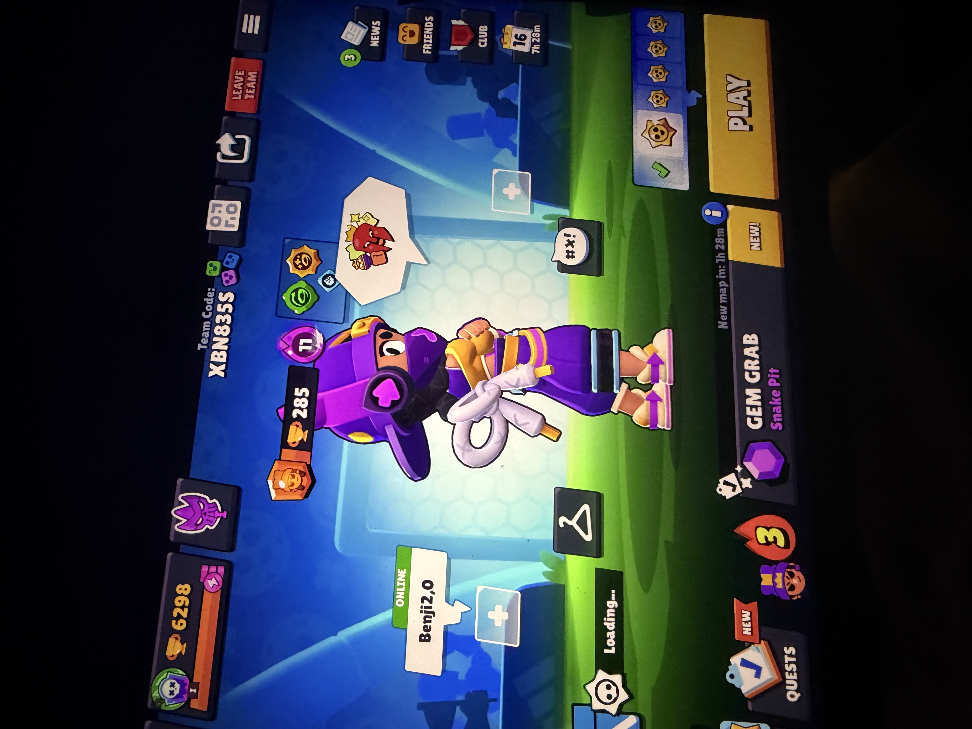 matcherino winner pin acc 😍, trophies 6000, brawlers 36, primes 2