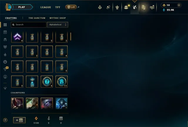 EUW- No Ban 90K BE + 25 Skins✅Level 30 - Untouched Loot✅Unranked Unverified Mail- Instant delivery, Sale, level 30, champions 5, Unranked