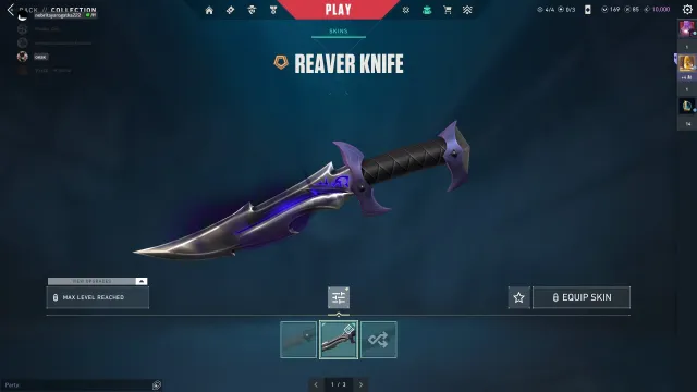The account has skins for a cheap price, Sale, Platinum 2, Agents: 27, Skins: 8