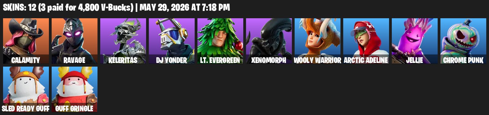 ⚡ Fortnite Account 💎 500+ V-Bucks 🔥 10+ Skins 💎 10+ Pickaxes 🔥 10+ Emotes 💎 10+ Gliders ⚡, Sale, skins 12