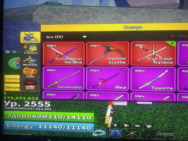 Продаю аккаунт BF (БФ) BLOX FRUITS 2555 LVL, Продажа, Voice chat: Нет