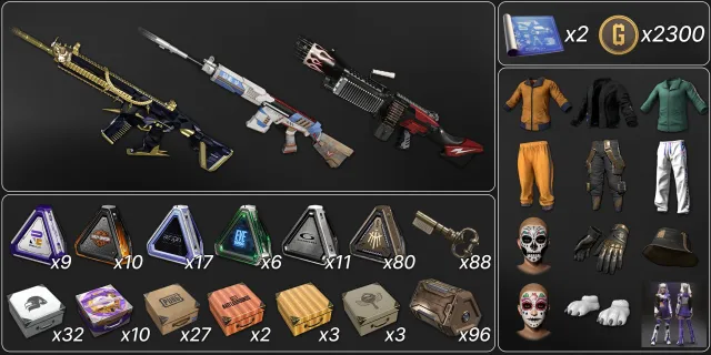 💖[PROGRESSIVE] ZHU BAJIE M416 (LVL 4) + RIDE OR DIE M249 + PRETEND SLR💖🔥305 СУНДУКОВ🔥🎀БЕЛЫЕ ЛАПКИ🎀, Нет BATTLEGROUNDS Plus