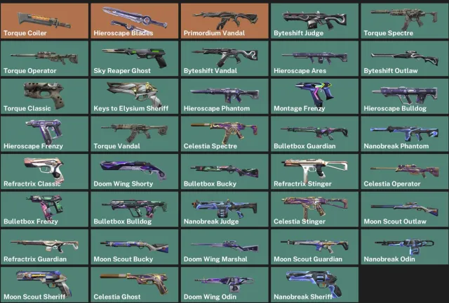 🔮EU🔮14 СКИНА💜41 LVL💜Vandal "Грезы Эвори"💜Рассекатель сердец💜170 Radiant Points💜AВТОВЫДАЧА, Продажа, Серебро 2, Агентов: 8, Скинов: 14