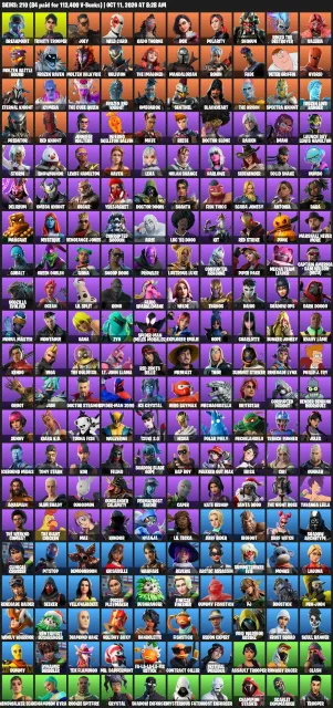 🌴🟩PEŁNY DOSTĘP🍀210 SKINÓW🍀Renegade Raider🍀Czerwony Rycerz🍀Catwoman's Grappling Claw 🍀SKINY CYBER🟩🌴, Sprzedaż, skiny 210