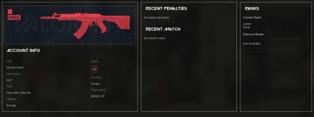 A rare full access EU valorant account with +170 skin, Продажа, Под калибровку, Агентов: 27, Скинов: 171