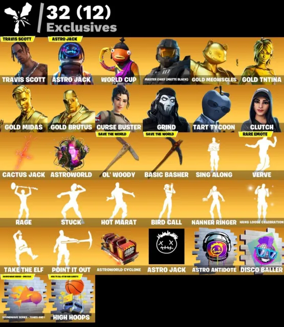 👻TRAVIS SCOTT + ASTRO JACK + BEAUCOUP DE SKINS ACHETÉS👻FULL EMAIL + CHANGEMENT D'EMAIL! GARANTIE👻, Vente, skins 253