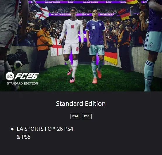 ❤️🤍EA SPORTS FC™ 26 - Standard Edition🎮PS4 | PS5🎮On your or new account🌍Region - Turkey🌍, PS, Sale, Standard Edition, Rank 1, Squad value 1k, Coins on balance 1k