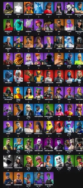 💜 85 SKINS 💜 | 🎩 LEVIATHAN, LARA CROFT, DELT TRAVIS, CARAMEL KAYLO, PSYCHO, YOU'LL LAUGH, PSYCHO, WANDERER. Sale, skins 85
