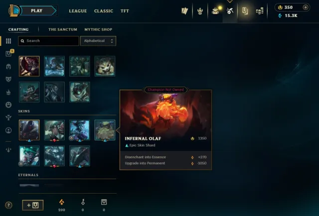 euw - No Ban 40K BE✅untouched loot✅Unranked & unverified mail - 7 Skins- Instant, Sale, level 30, champions 6, Unranked
