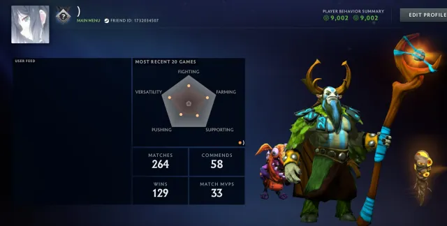 💪4300 (7% confidence) 💪61 DOUBLE RATE💪LIFETIME WARRANTY💪152 hours💪, Sale, 9002 Behavior score, 9002 вежливости, 264 games