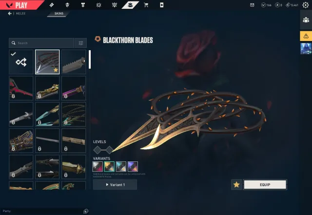 TR REGION, 3 VANDALS, SHERIFF "IMPERIUM", KNIVES "BLACK SPIKES", Sale, Gold 2, Agents: 19, Skins: 5