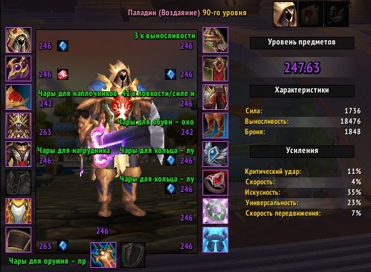 📢 SELLING PALADIN 90 (full magic, full arena set) FAKE FULL NAME, 90 level, Human, Paladin