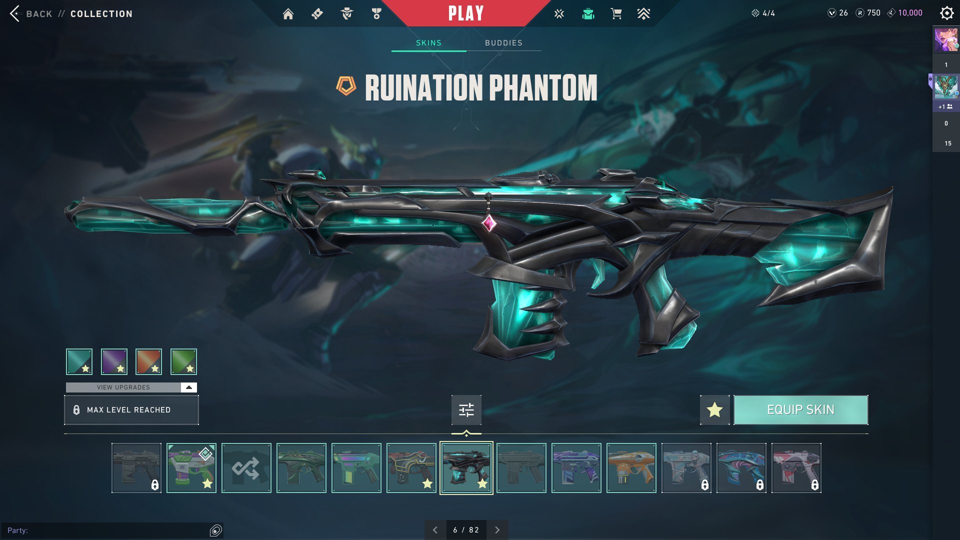 510 LVL GR | EU✨Full access✨Platinum 3✨ forsaken ritual blade, PHANTOM Ruination, Sale, Platinum 2, Agents: 28, Skins: 50