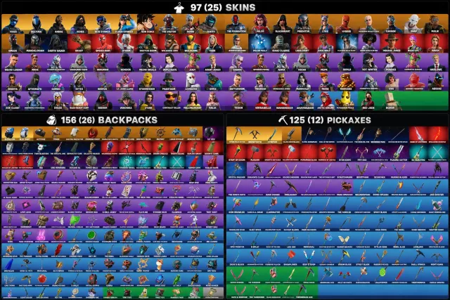 97 Skins | Blue Striker | The Visitor | Omega | Sultura | Fixer | Vollzugriff | PC/PSN/Xbox, Verkauf, Skins 97