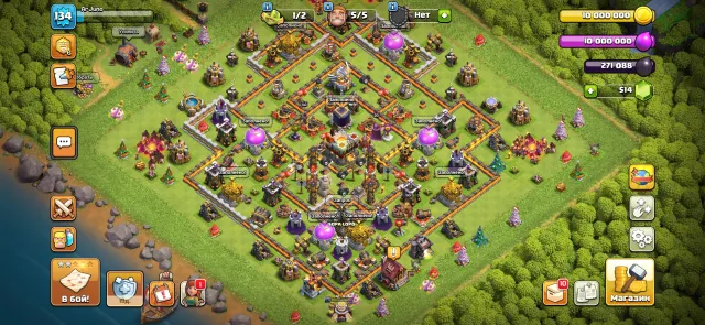 🏰TH 11 full|🔥PERSONAL ACCOUNT🔥BUNCH OF RARE DECOR Christmas Trees from 2016|👷 5 BUILDERS | FULL ACCESS🛡️, 11 TH Home Village