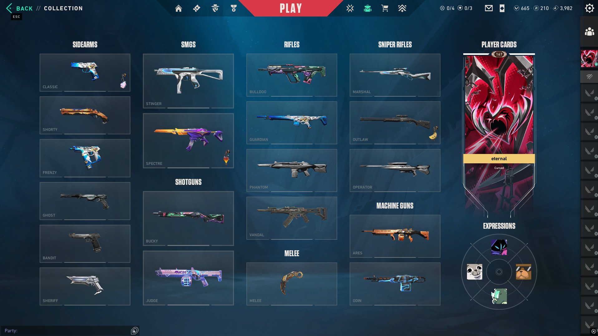 🎆 Valorant Account 🎆 🔫 38 skins, 4 knives 🔫 💵 26,275 VP 💵 🪙 Gold 3 🪙 Level 167, Sale, Gold 3, Agents: 27, Skins: 38