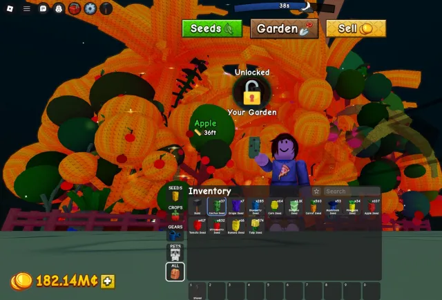 🟥 ❰ 182 KK SHEKELS ❱ 🟥 ❰ 4300 PLANT SEEDS ❱ 🟥 ❰ + 100 DAYS OF REST ❱ 🟥 BIG GARDEN 🟥, Accounts