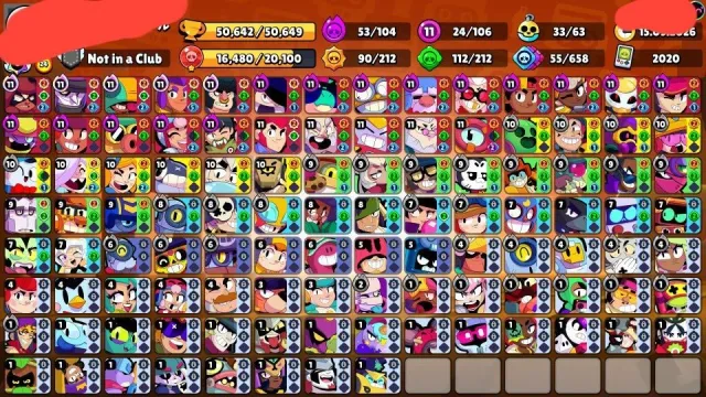 ✅AUTO DELIVERY✅【🏆50000🏆】+【🏆11000 Clash royale🏆】【💎 597 GEMS💎】【🔥24x11 POWER🔥】【, 50000 trophies, 106 brawlers, 18 primes
