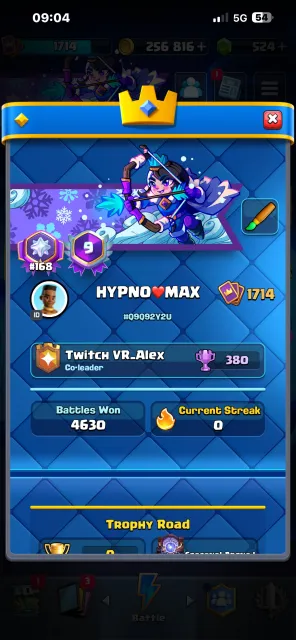 [16LV] [TOP WORLD] [FULL DECK X3] [ACCOUNT IN THE TOP OF THE WORLD] CHECK DESCRIPTION!!, 48 arena, 1713 level, 14000 trophies, 123 cards, No