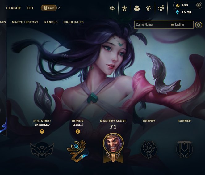 euw ready for rank 23 champions and 2 skins and last seasone plat iv with full info recovery, Sale, level 32, champions 23, skins 2, Unranked