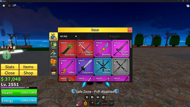 🦊🍩 PERM Kitsune, Dough, T-Rex and more | Dark Blade | Cyborg V4 | 2551 LVL | INSTANT DELIVERY 24/7 🚀, Sale, Voice chat: No