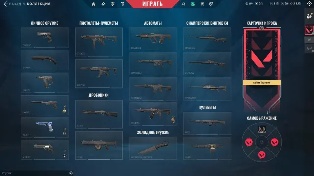 Personal account, Chaos, G3, Sale, Gold 3, Agents: 11, Skins: 2
