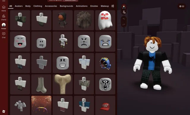 cool account leveled up playing since 2025 total 29,434 robux, Sale, Voice chat: No