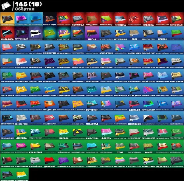 🍀TRAVIS SCOTT🍀IRIS🍀LARA CROFT🍀KARMELOWY KYLO🍀ZŁOTY MIDAS🍀NARCIARKA🍀KOBIETA-KOT🍀, Sprzedaż, skiny 200