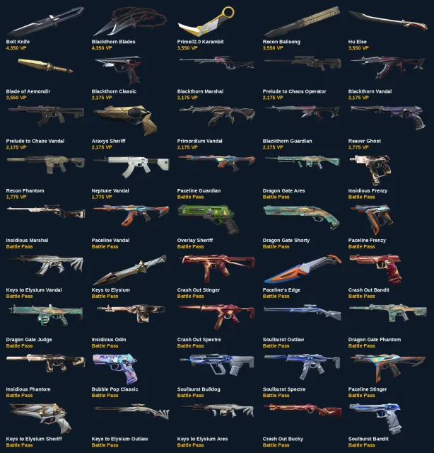 "#VZ304 94 уровень | 45 скинов | 45,625 VP | Bolt Knife, Blackthorn Blades, Prime//2.0 Karambit, Продажа, Бронза 3, Агентов: 24, Скинов: 45