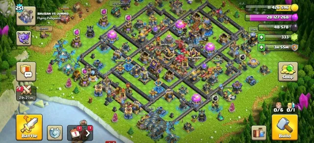 TH18➤6 HERO MAX➤Super charge full max➤WALL MAX➤9 EPIC NAX OUT 10 number 26➤NC/1500➤400+ madel, 18 TH Родной Деревни, 10 TH Строителя