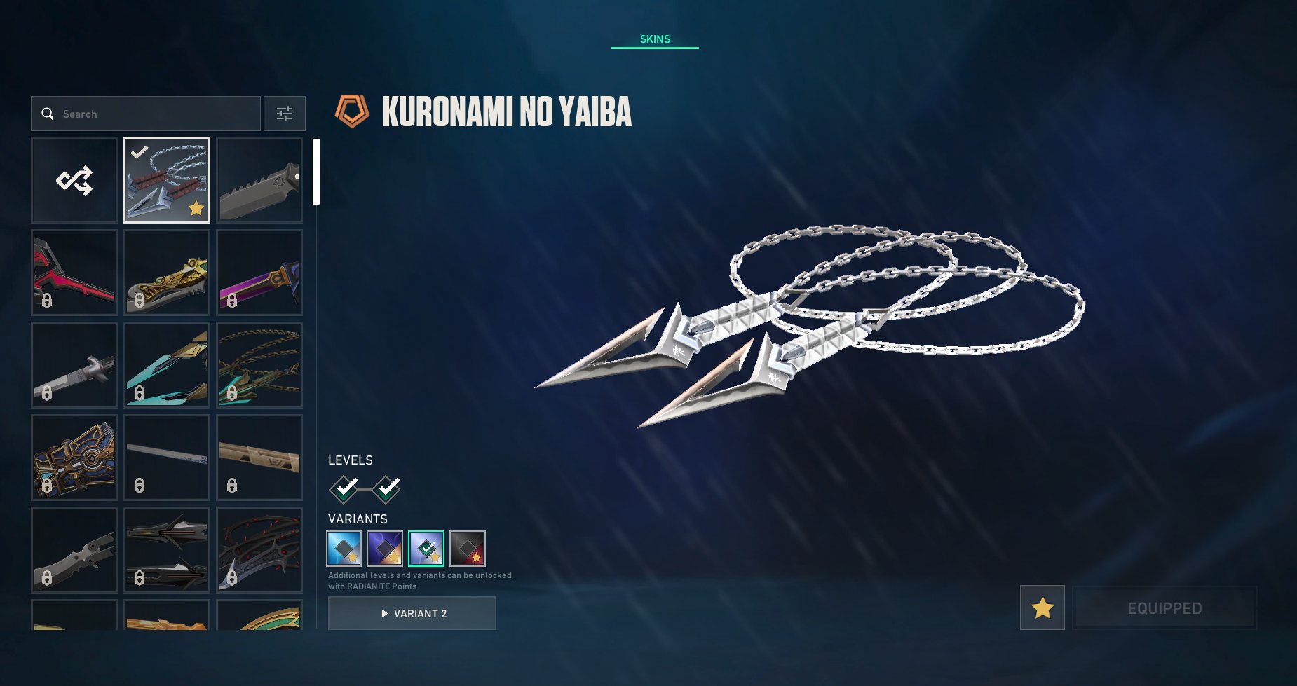 Kuronami 1.0 knife // oni vandal // ruination ghost // gold 1 // full acces // all duelists, Sale, Gold 2, Agents: 22, Skins: 3