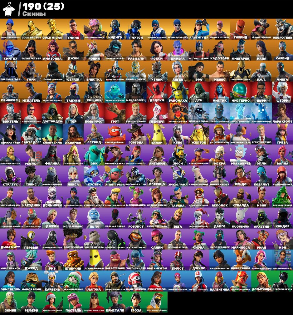 💮AUTODELIVERY💮190 skins🌺PVE🌺Take The L🌺Kuno🌺Lara Croft🌺Modena🌺Midas(gold)🌺Archetype🌺Vivi🌺1750 VB🌺, Sale, skins 190