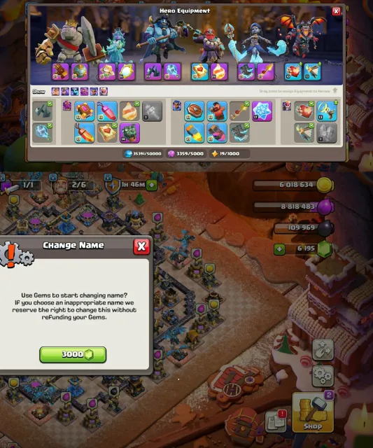 TH18➤2 Legendary Sceneries➤11 Sceneries Total➤Rare Legendary Sets, 18 TH Родной Деревни, 10 TH Строителя