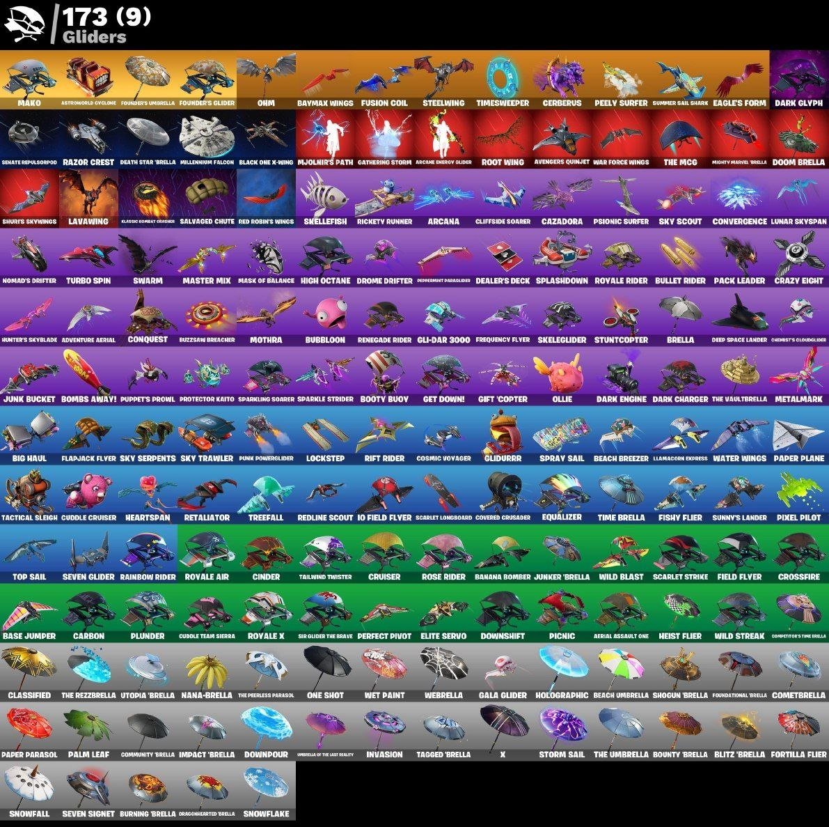 [PC] 156 skins | OG STW | Black Knight | Travis scott | Sparkle Specialist | The Reaper | 350 VB, Sale, skins 156